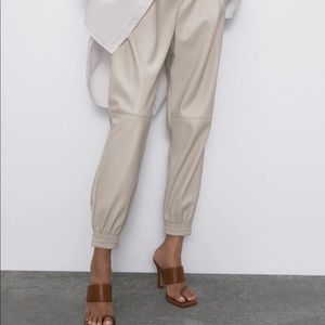 Nude Leather Joggers Hot Sale, UP TO 62 
